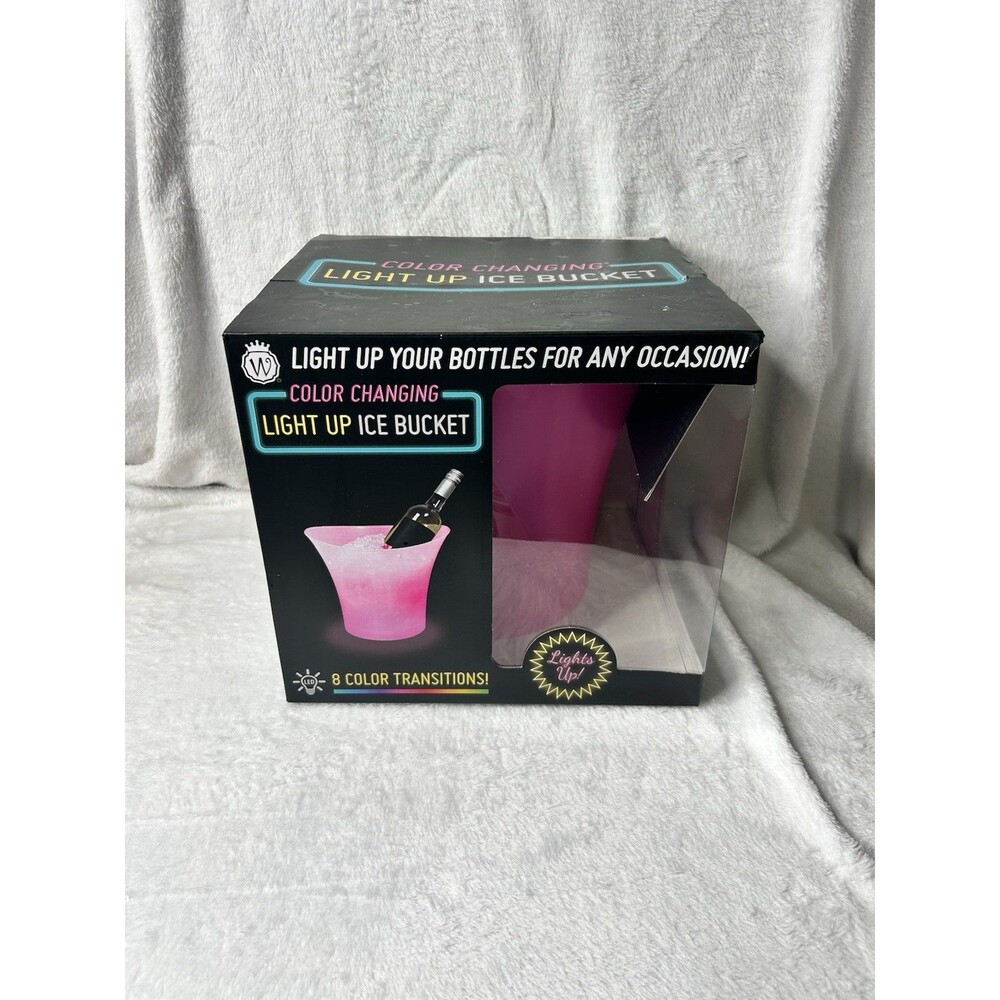 Ice Bucket 8 Color Changing Cooler Champagne Wine Drinks Party Bar